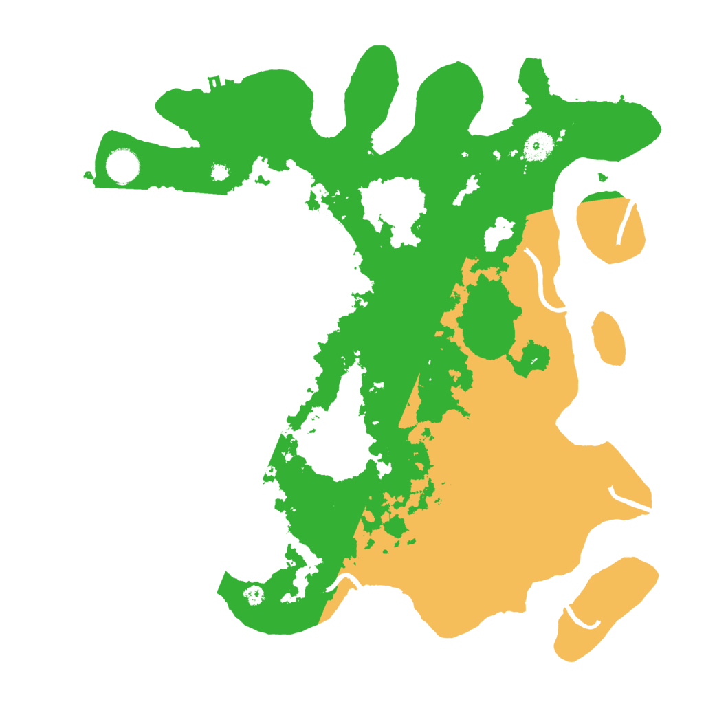 Biome Rust Map: Procedural Map, Size: 3700, Seed: 1671980994