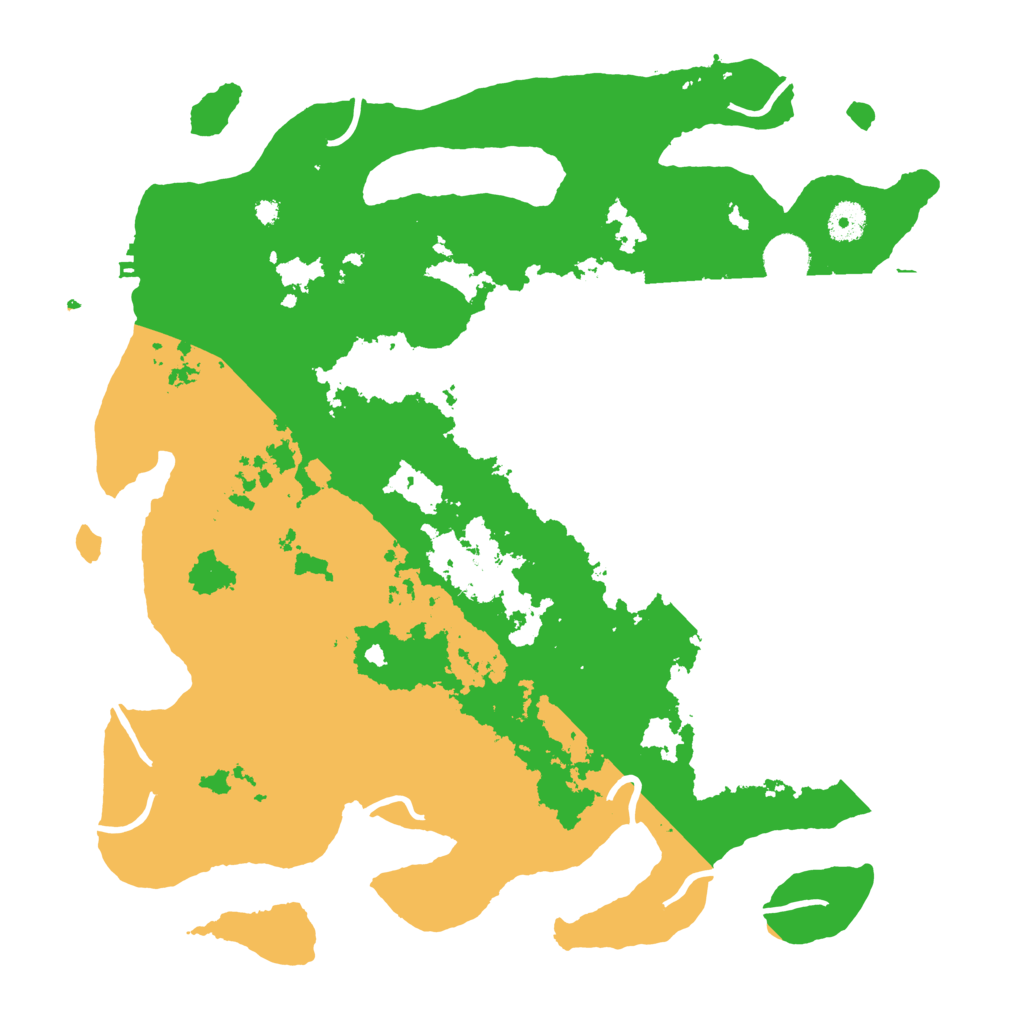 Biome Rust Map: Procedural Map, Size: 3950, Seed: 703385727
