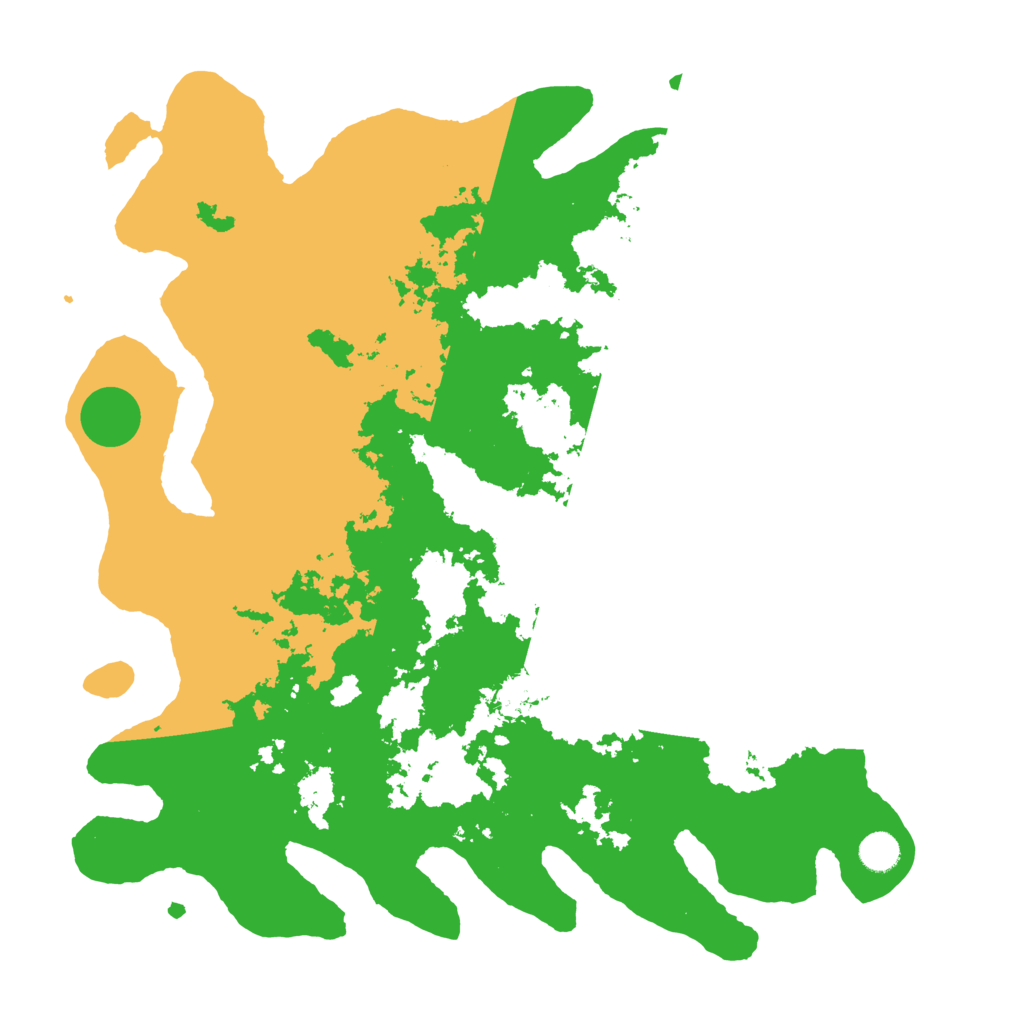 Biome Rust Map: Barren, Size: 4500, Seed: 639