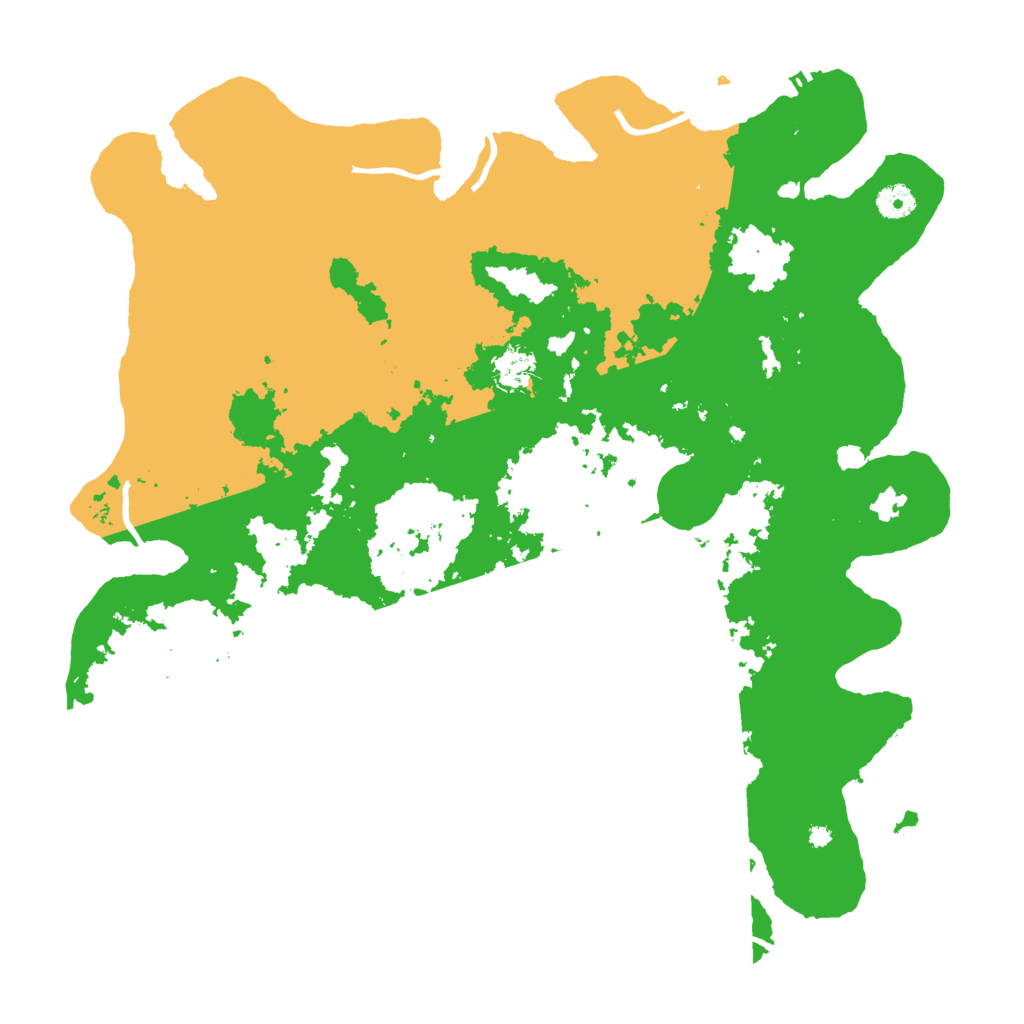 Biome Rust Map: Procedural Map, Size: 4250, Seed: 951379838