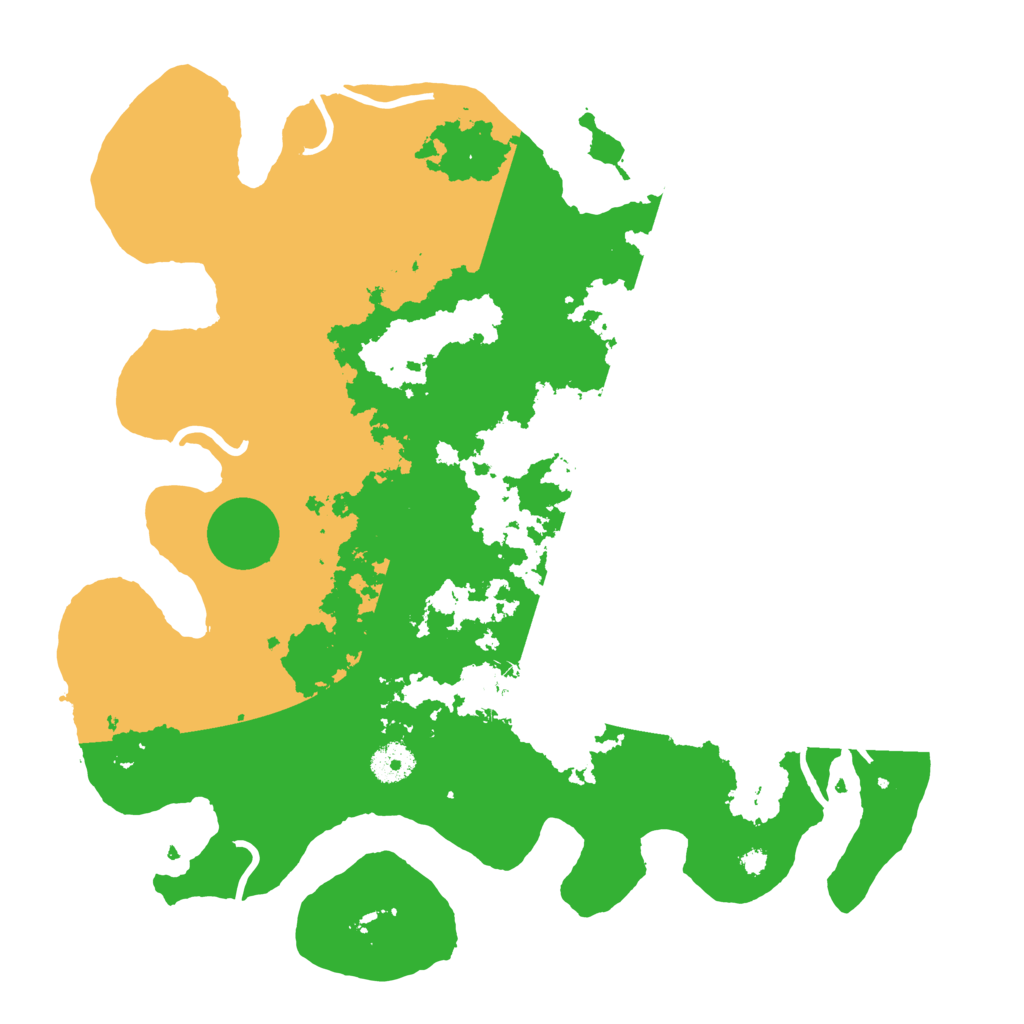 Biome Rust Map: Procedural Map, Size: 3750, Seed: 620339596