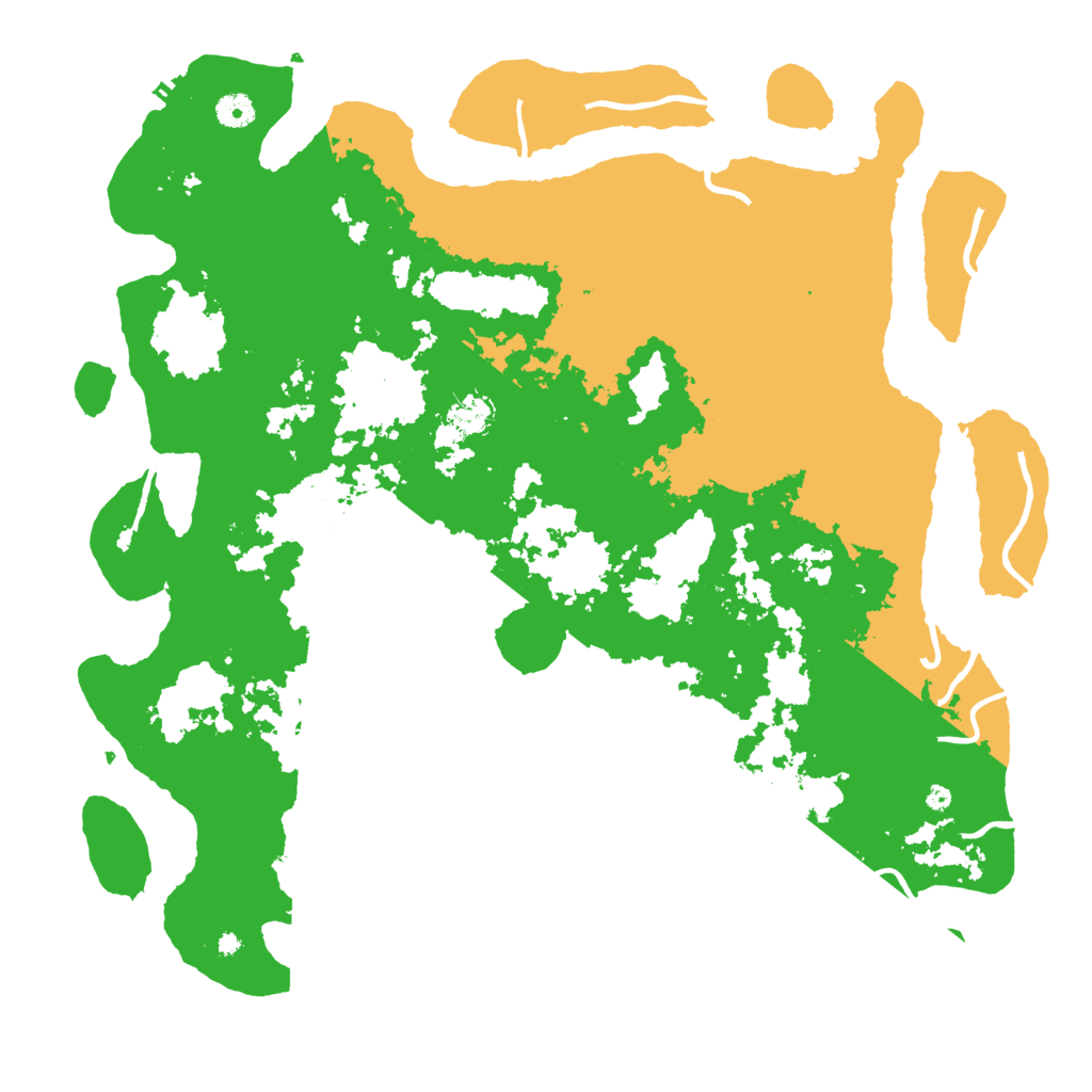 Biome Rust Map: Procedural Map, Size: 4500, Seed: 69856269