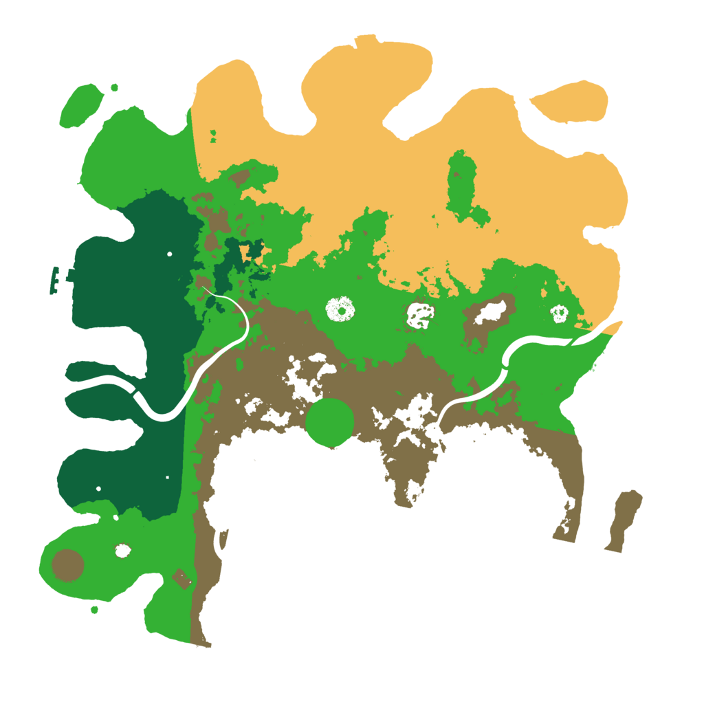 Biome Rust Map: Procedural Map, Size: 3850, Seed: 276601554