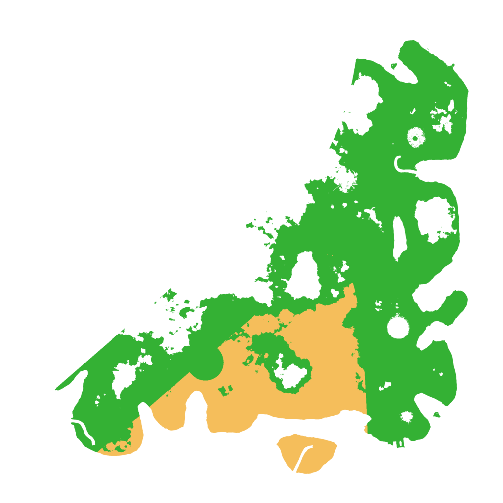 Biome Rust Map: Procedural Map, Size: 4000, Seed: 4268954