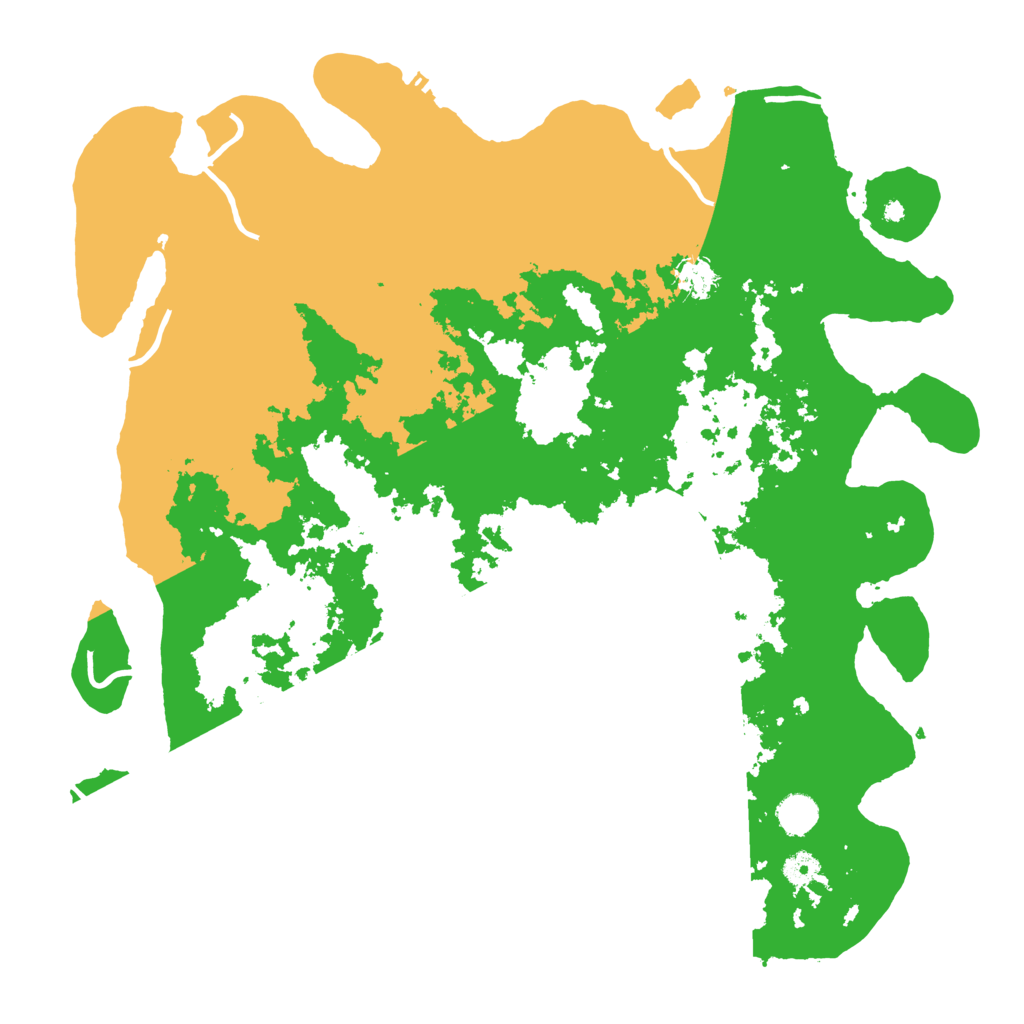 Biome Rust Map: Procedural Map, Size: 4500, Seed: 478663543