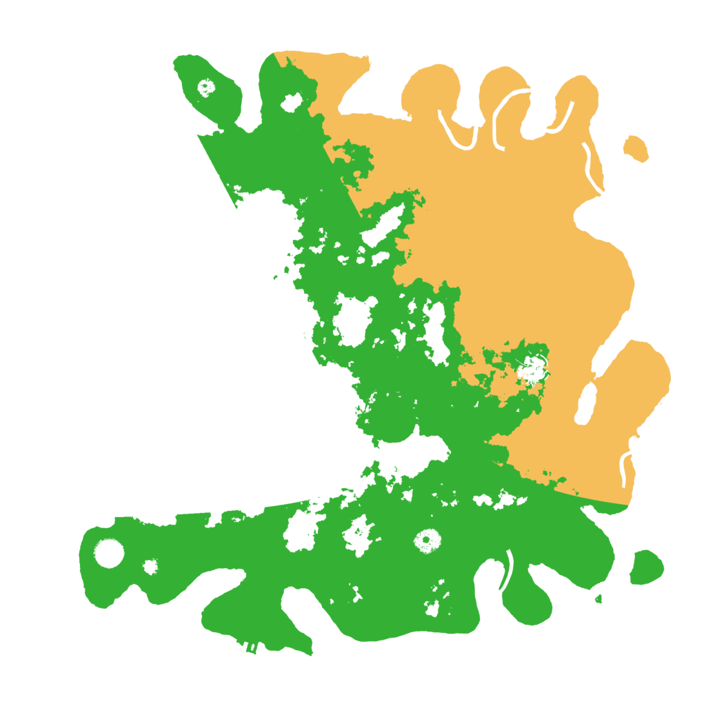 Biome Rust Map: Procedural Map, Size: 4250, Seed: 18534