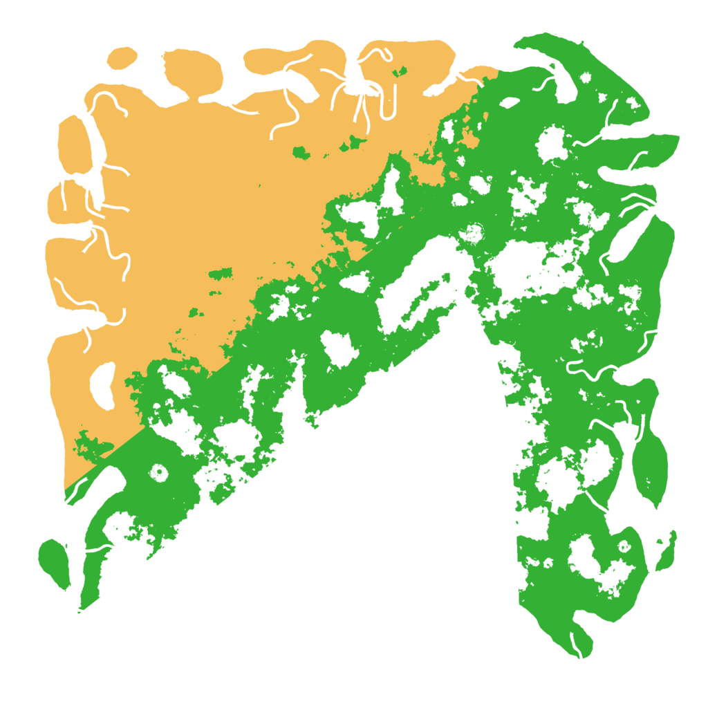 Biome Rust Map: Procedural Map, Size: 6000, Seed: 1848925080