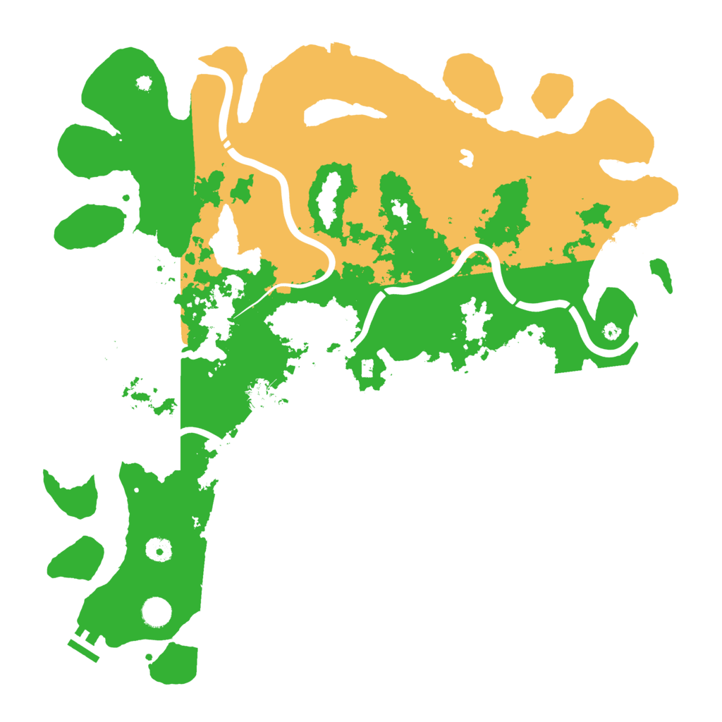Biome Rust Map: Procedural Map, Size: 4250, Seed: 13761