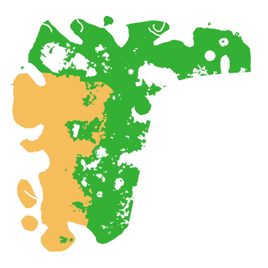Biome Rust Map: Procedural Map, Size: 4500, Seed: 987