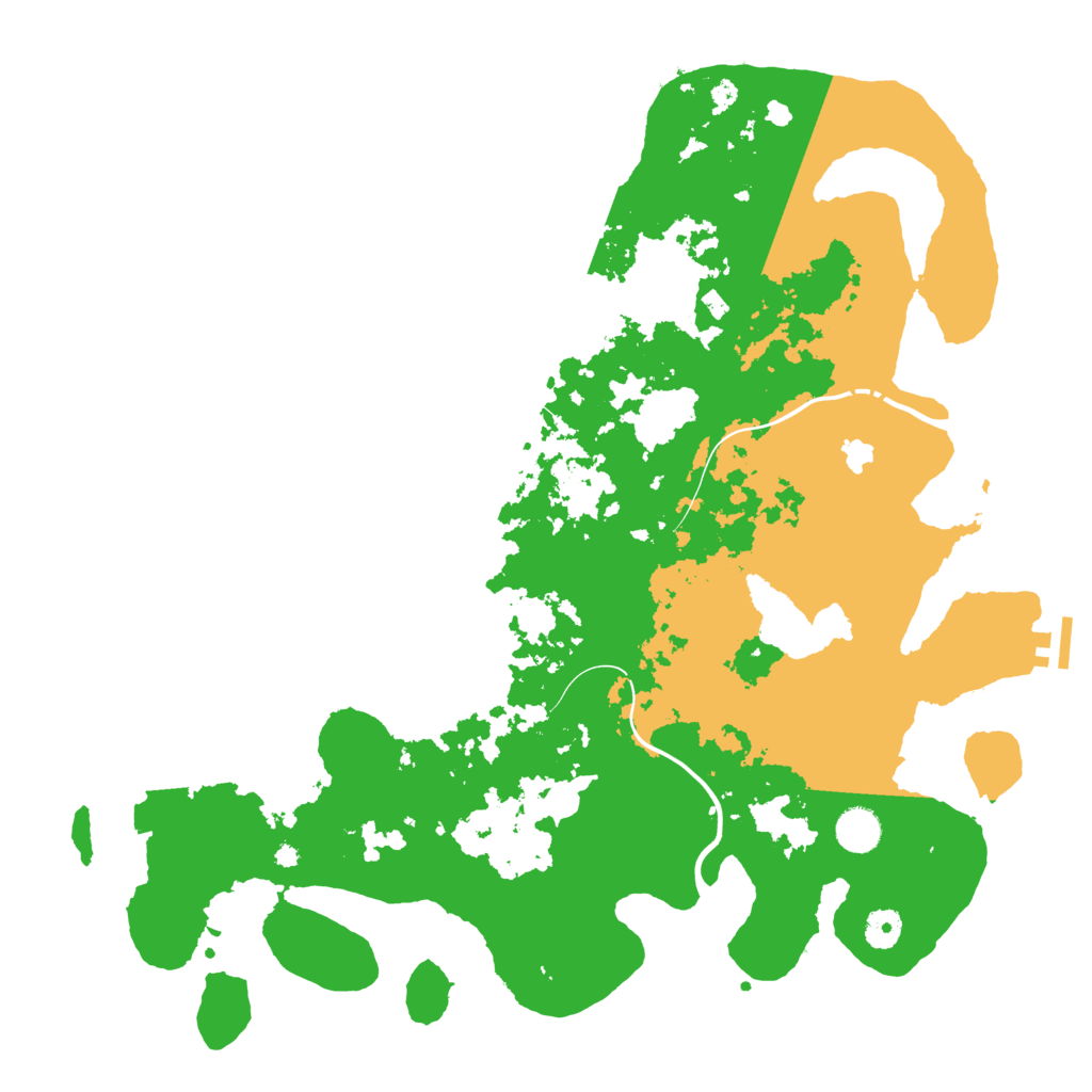 Biome Rust Map: Procedural Map, Size: 4250, Seed: 576547637
