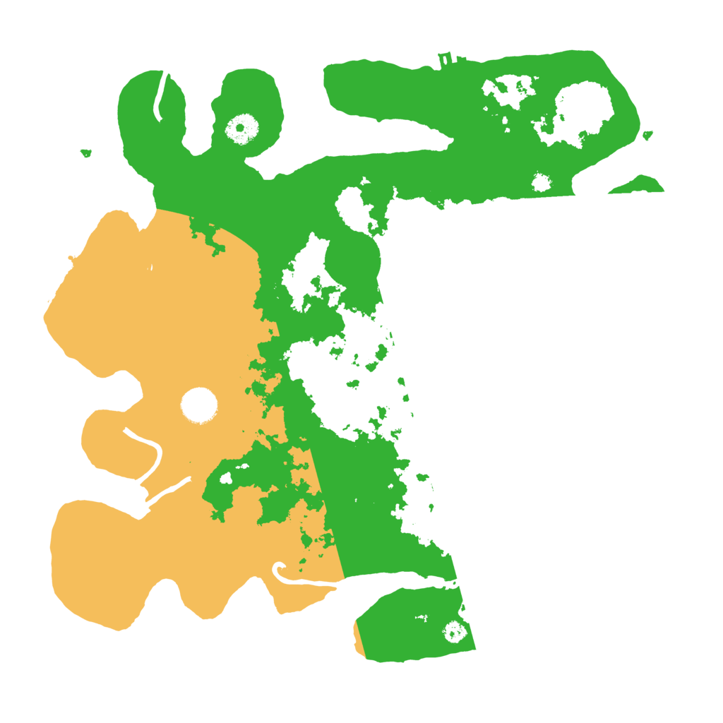 Biome Rust Map: Procedural Map, Size: 3550, Seed: 370474