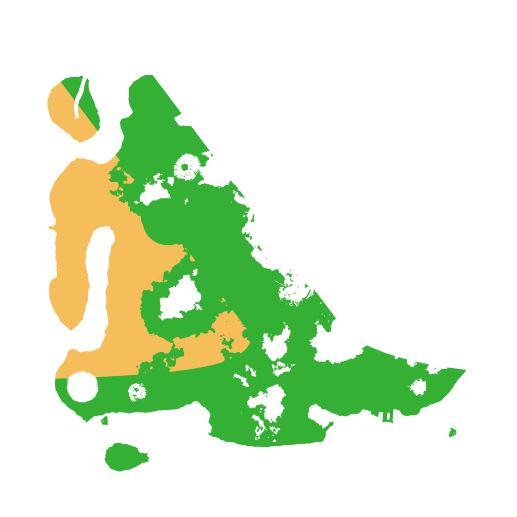 Biome Rust Map: Procedural Map, Size: 3000, Seed: 85273457