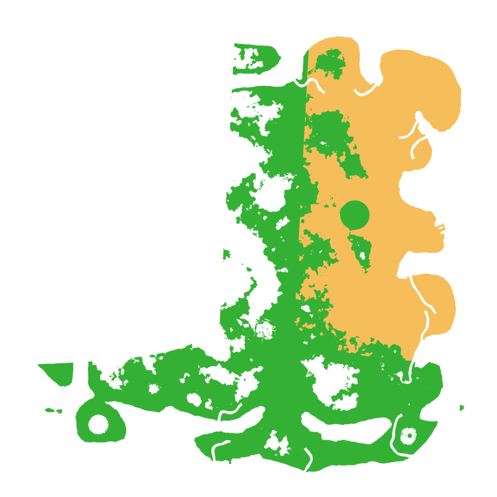 Biome Rust Map: Procedural Map, Size: 4500, Seed: 2144510951