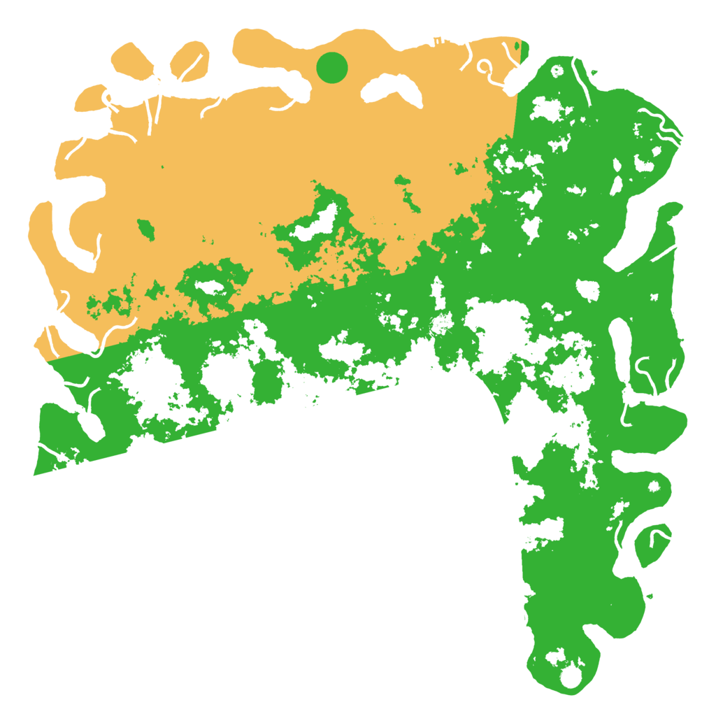 Biome Rust Map: Procedural Map, Size: 6000, Seed: 846194