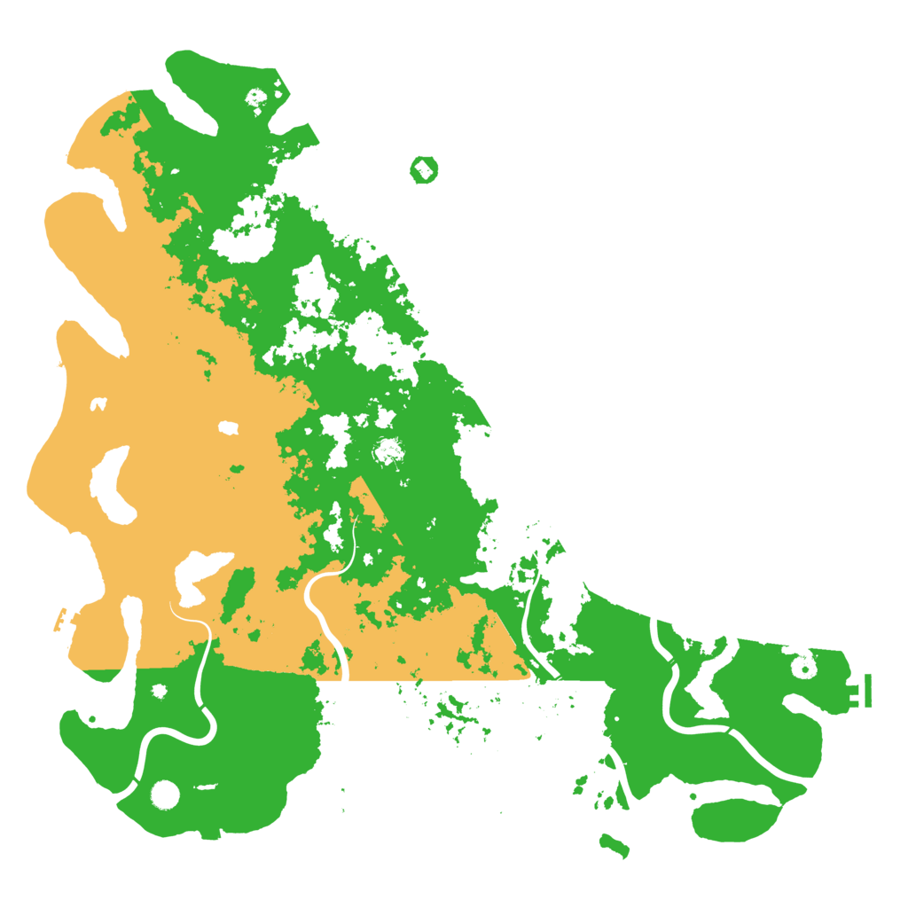Biome Rust Map: Procedural Map, Size: 5500, Seed: 5463478