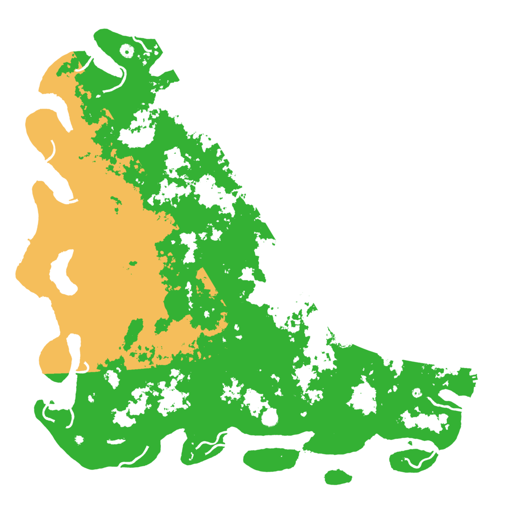 Biome Rust Map: Procedural Map, Size: 5500, Seed: 5463478