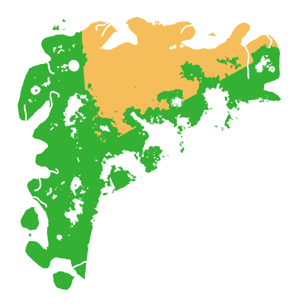 Biome Rust Map: Procedural Map, Size: 5000, Seed: 11514