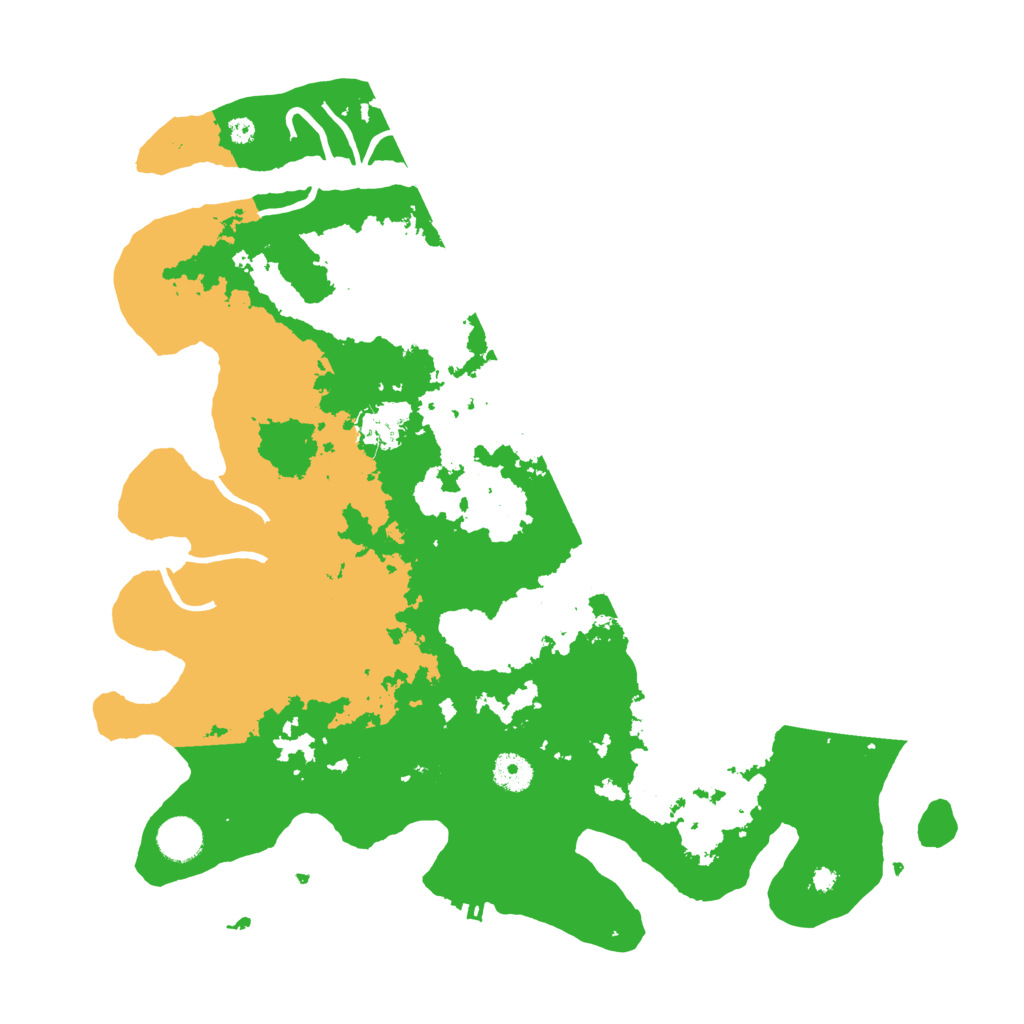 Biome Rust Map: Procedural Map, Size: 4000, Seed: 2434118