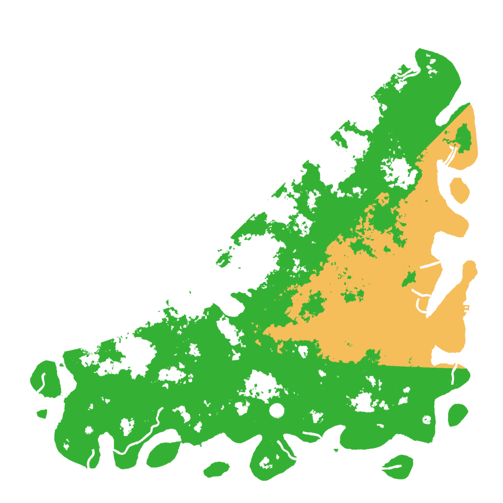 Biome Rust Map: Procedural Map, Size: 6000, Seed: 171024
