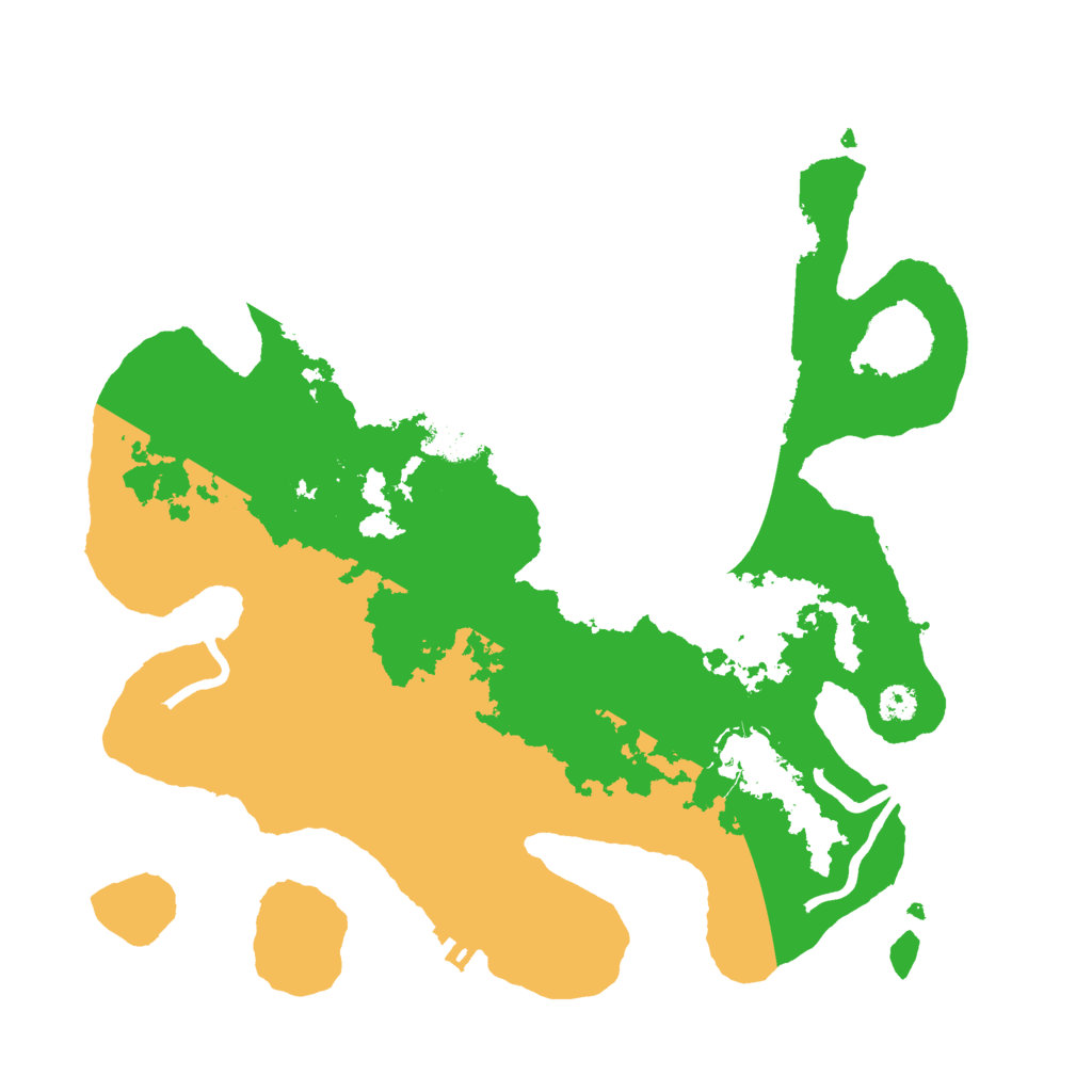 Biome Rust Map: Procedural Map, Size: 3000, Seed: 14802