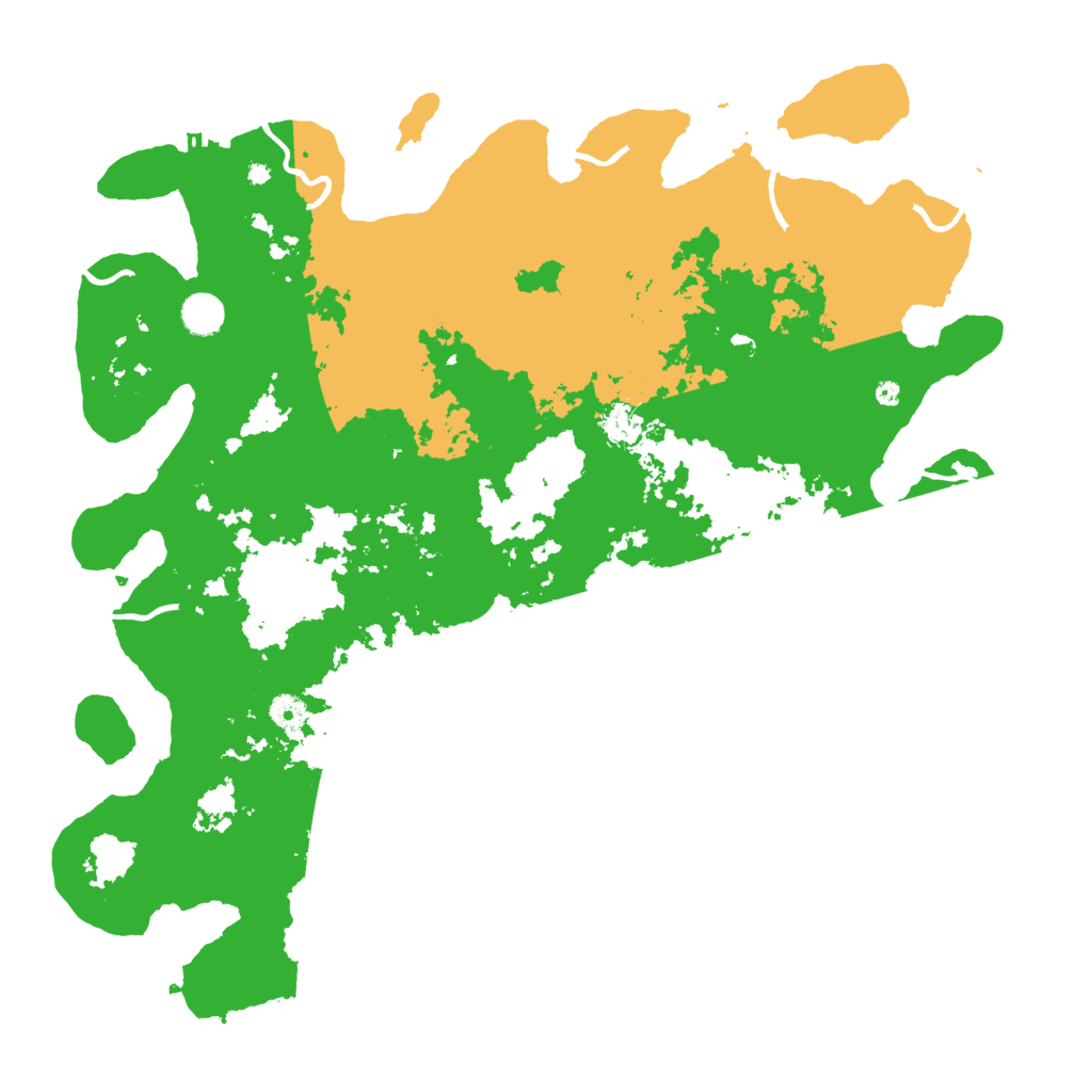 Biome Rust Map: Procedural Map, Size: 4500, Seed: 1228278018