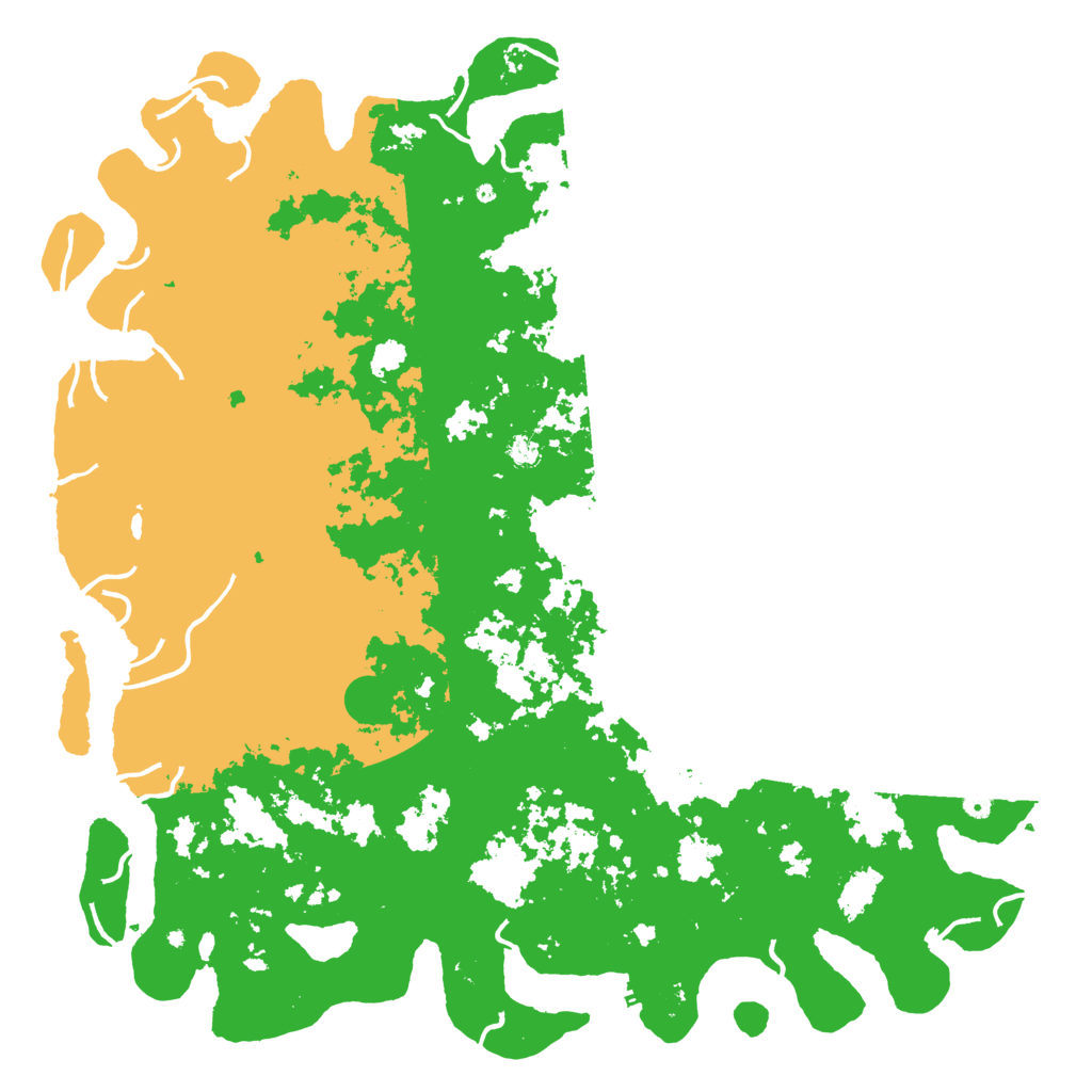 Biome Rust Map: Procedural Map, Size: 6000, Seed: 344795
