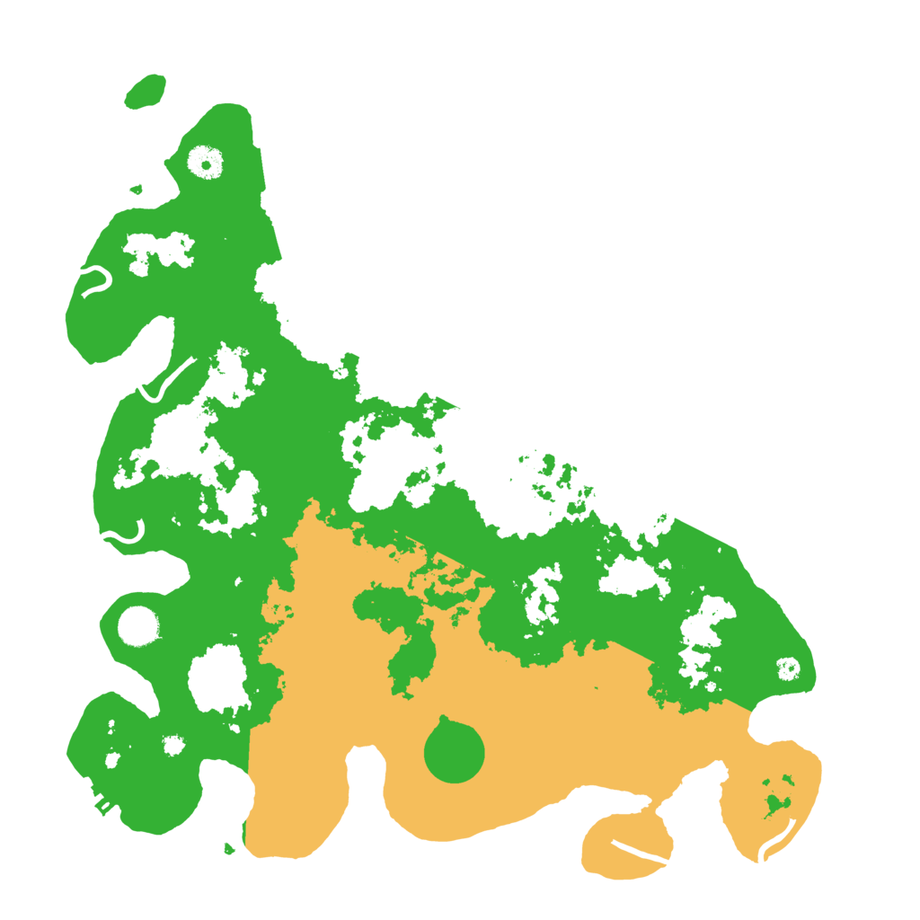 Biome Rust Map: Procedural Map, Size: 4000, Seed: 1876