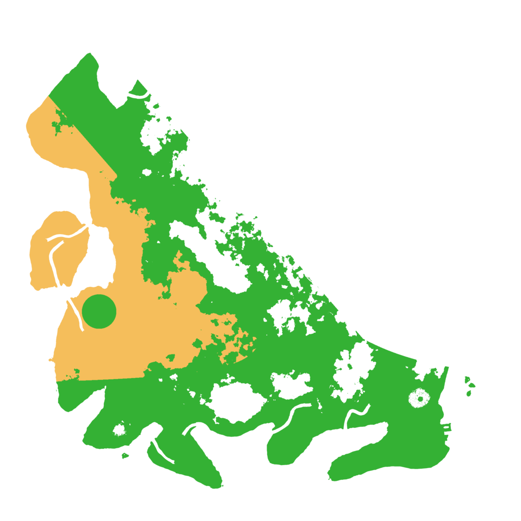 Biome Rust Map: Procedural Map, Size: 4000, Seed: 2099200188