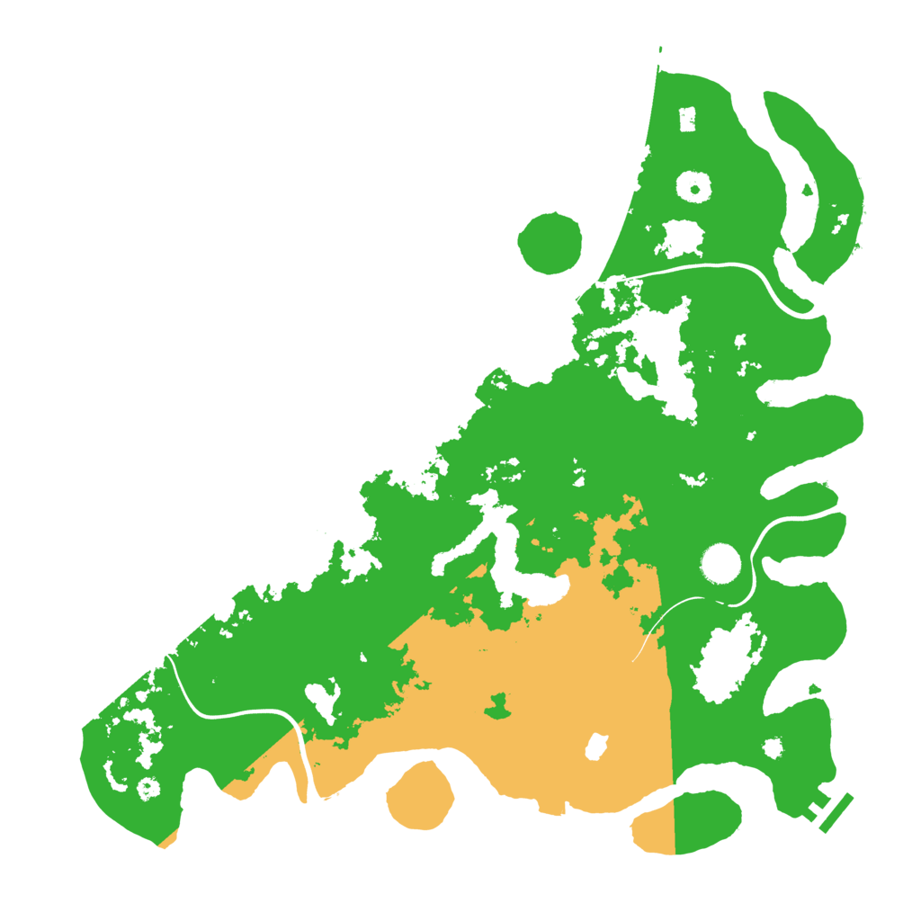 Biome Rust Map: Procedural Map, Size: 4050, Seed: 1775150570