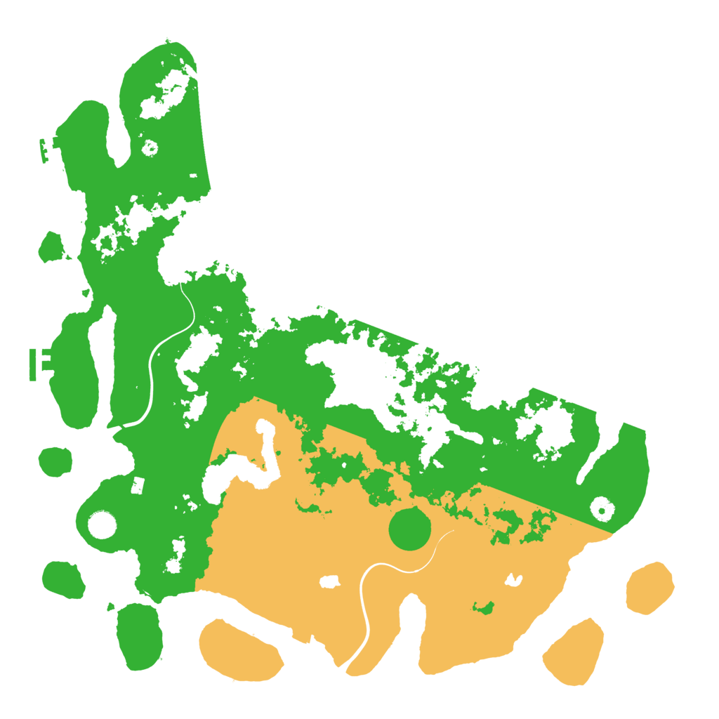 Biome Rust Map: Procedural Map, Size: 4500, Seed: 1690639017