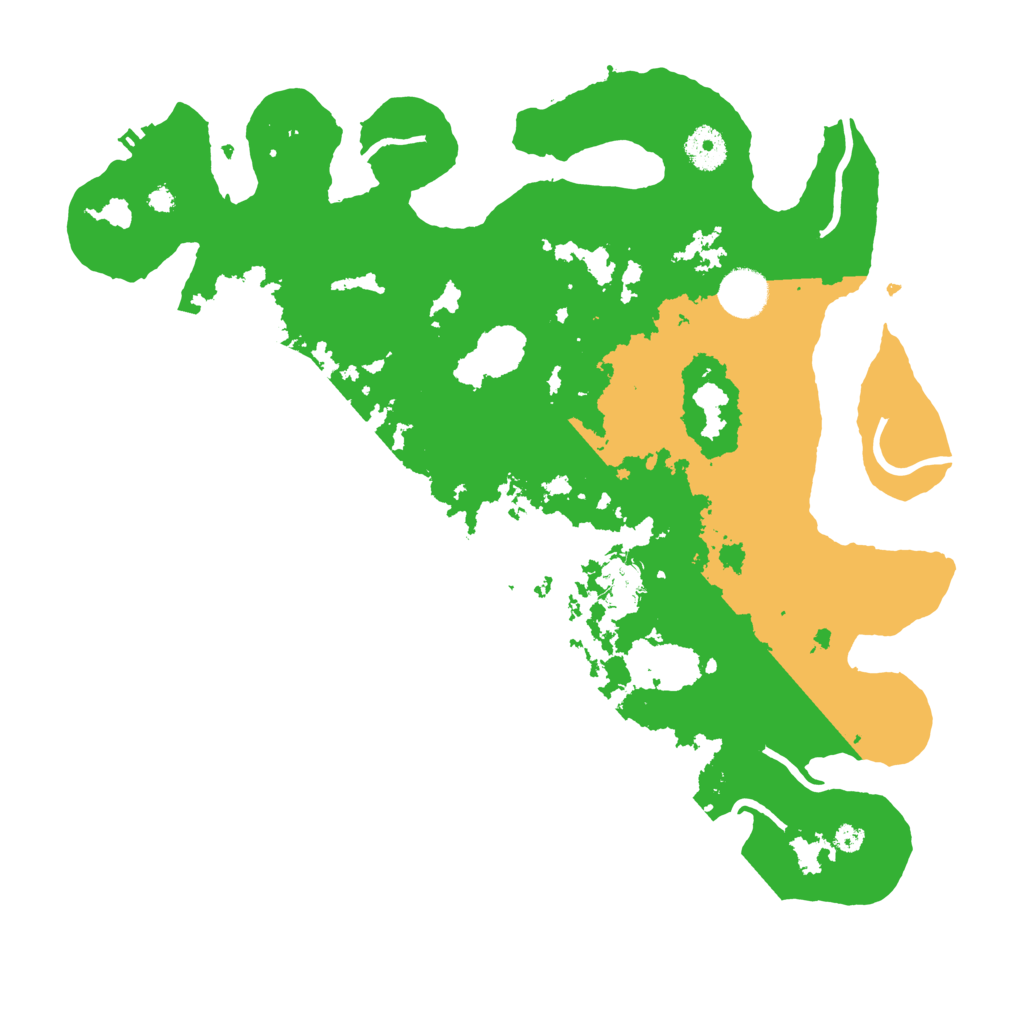 Biome Rust Map: Procedural Map, Size: 3700, Seed: 603698085