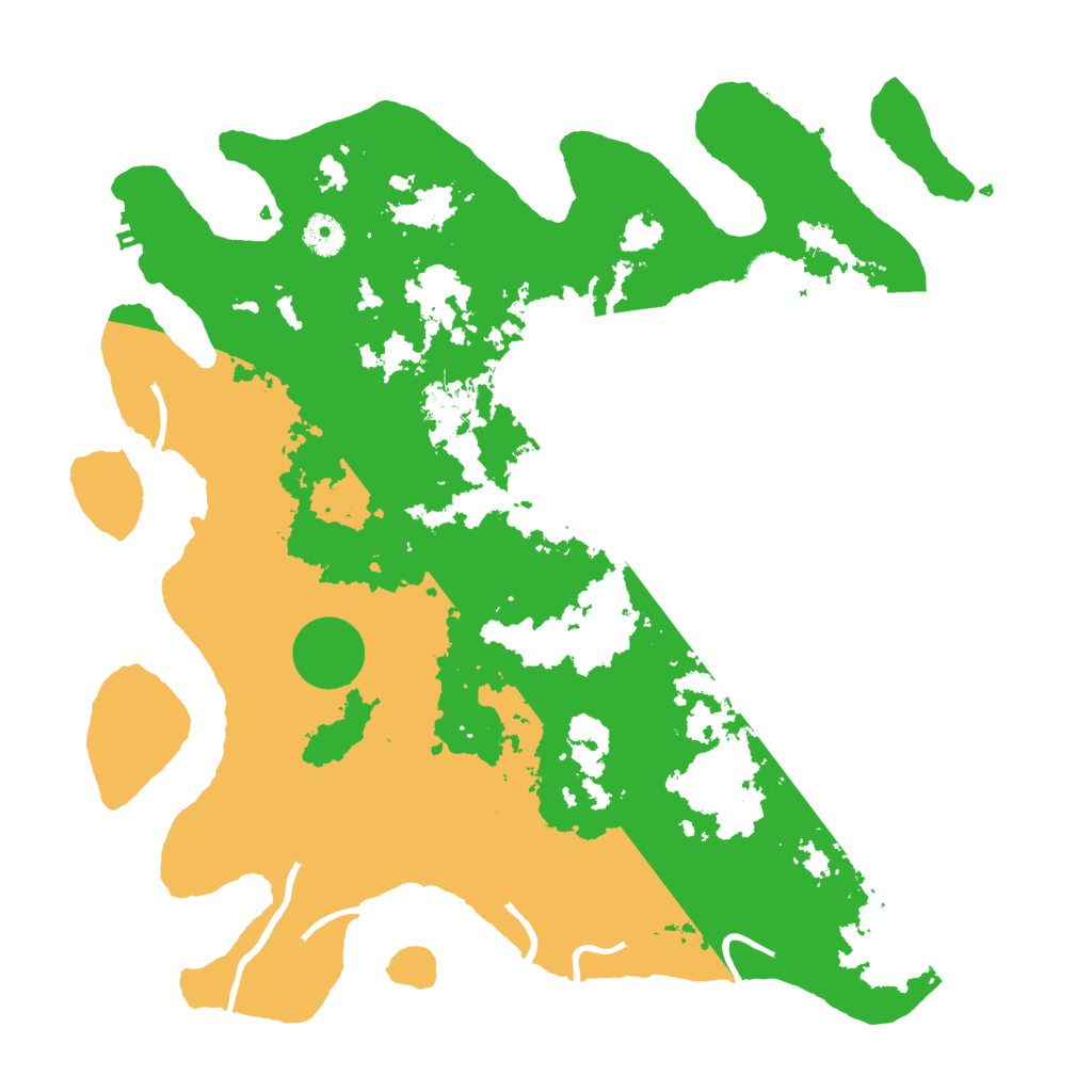 Biome Rust Map: Procedural Map, Size: 4000, Seed: 36456