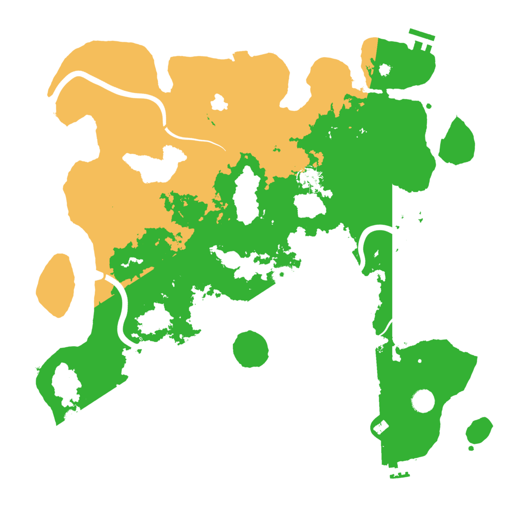 Biome Rust Map: Procedural Map, Size: 4000, Seed: 1462238600