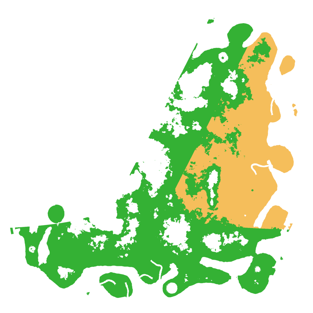 Biome Rust Map: Procedural Map, Size: 5000, Seed: 1285688412