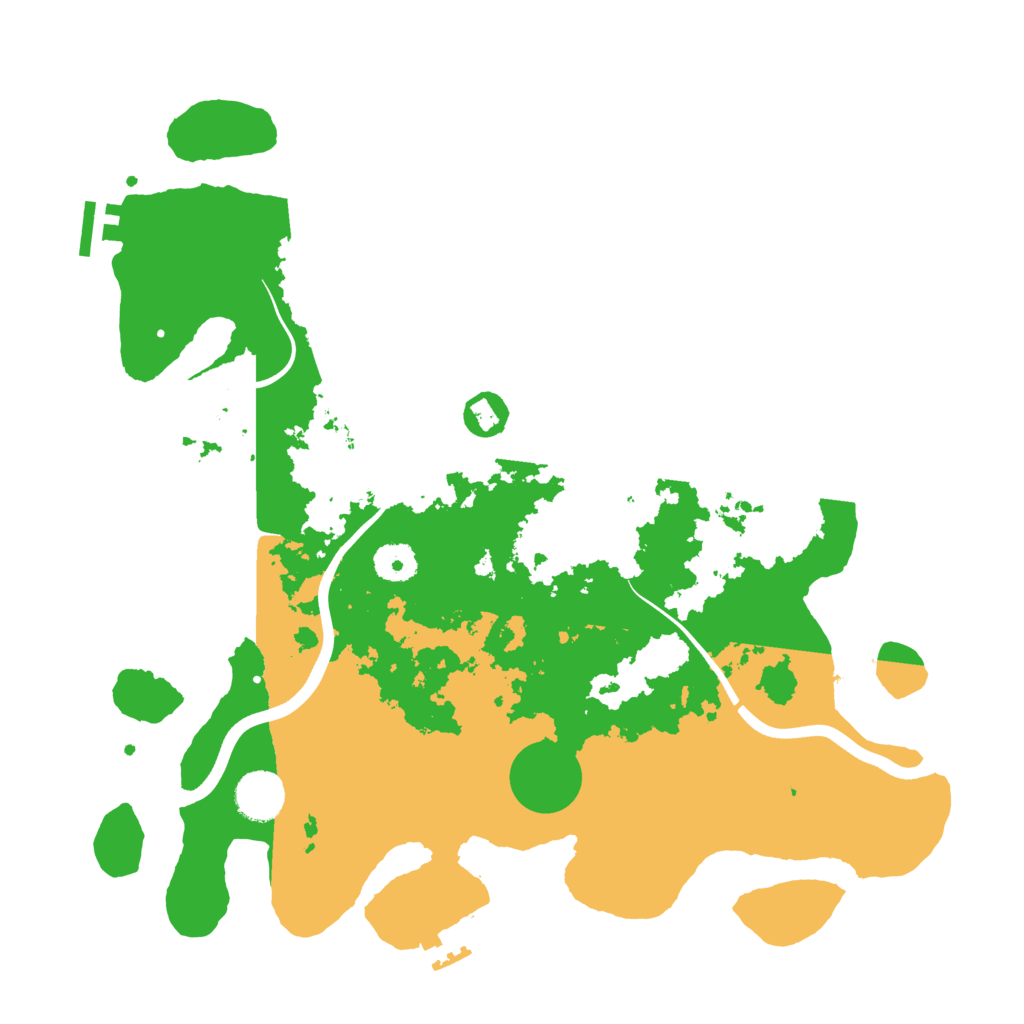Biome Rust Map: Procedural Map, Size: 3750, Seed: 984678168