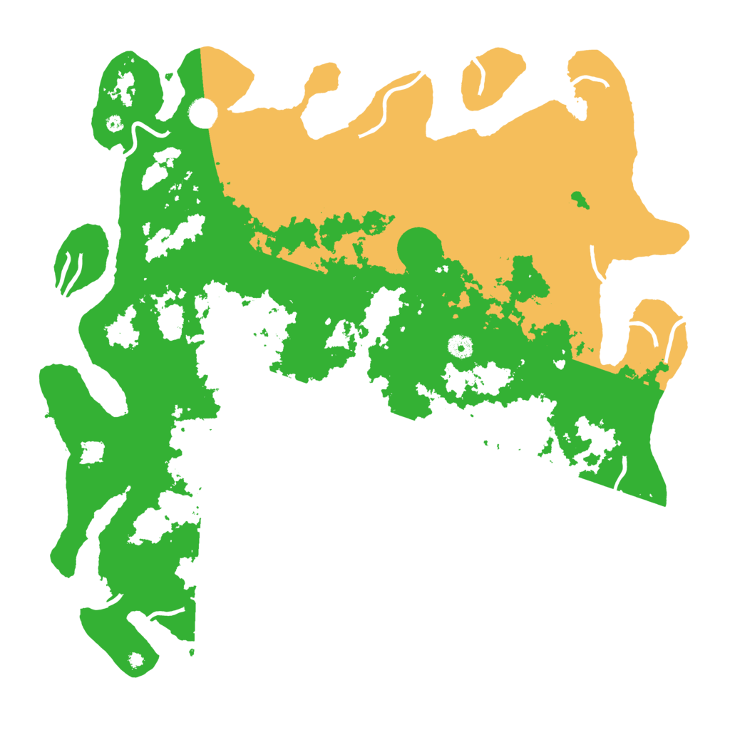 Biome Rust Map: Procedural Map, Size: 4500, Seed: 1887777