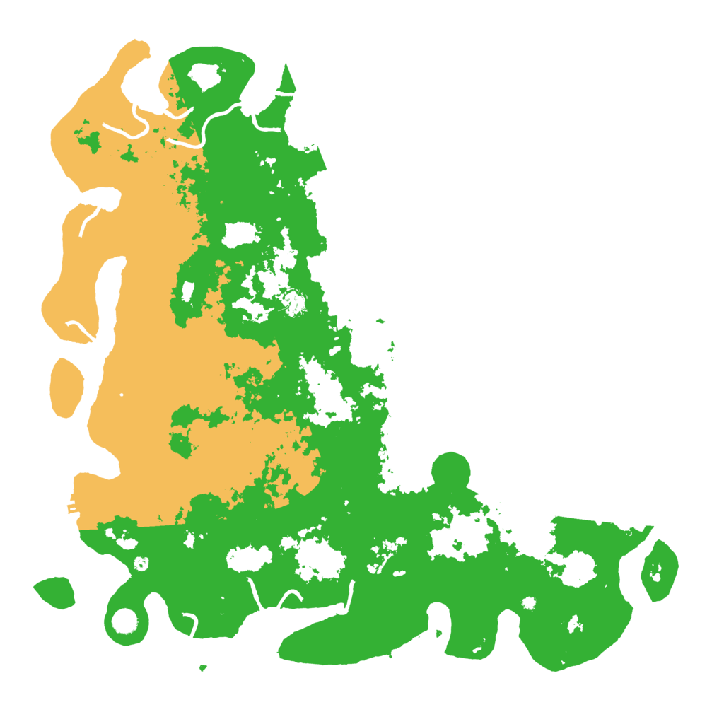 Biome Rust Map: Procedural Map, Size: 5000, Seed: 2420081