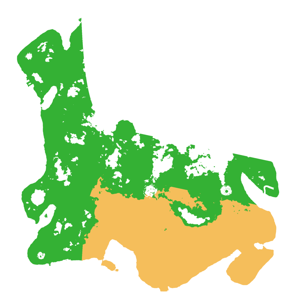 Biome Rust Map: Procedural Map, Size: 4250, Seed: 596070931