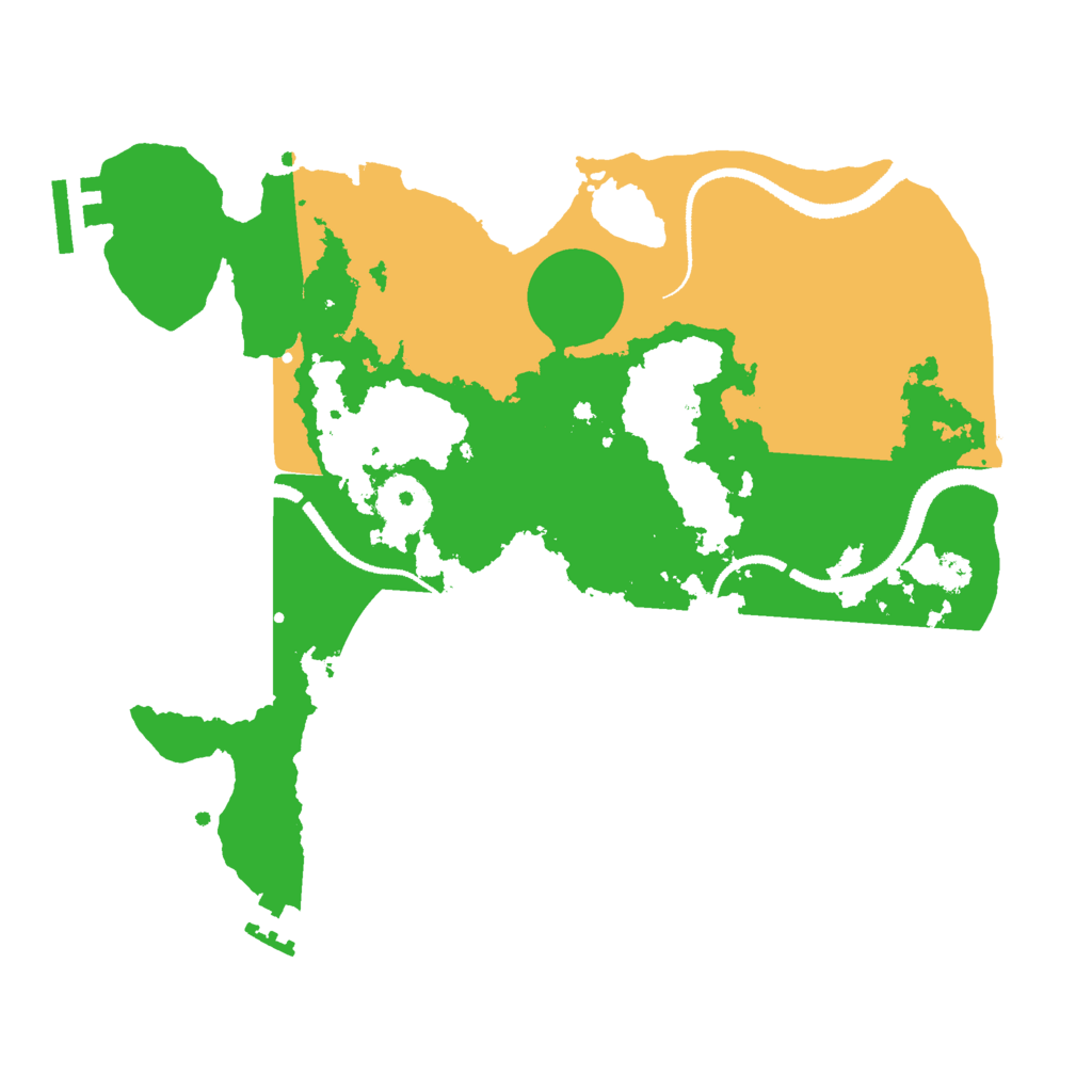 Biome Rust Map: Procedural Map, Size: 3000, Seed: 2111985143