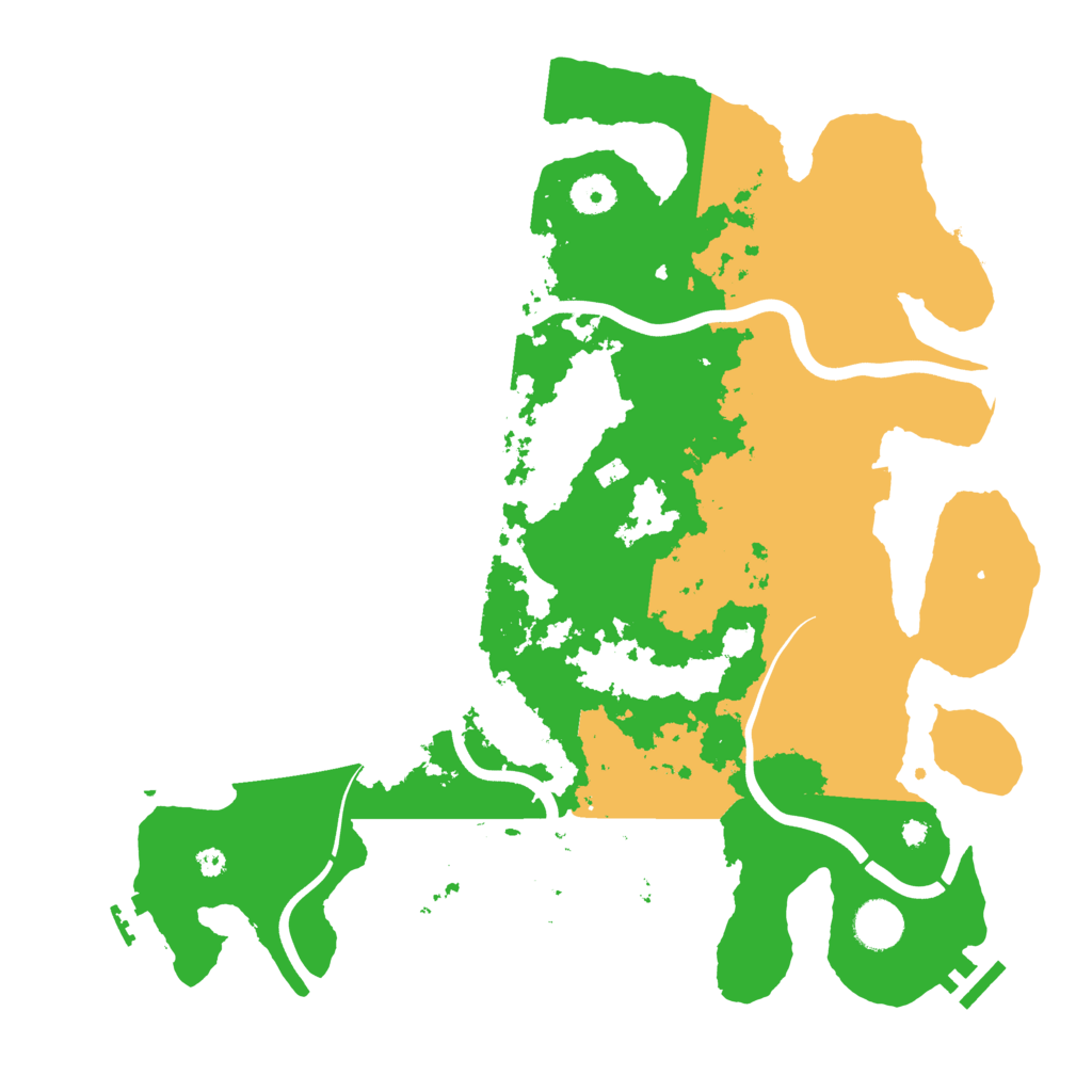 Biome Rust Map: Procedural Map, Size: 3850, Seed: 1674532848