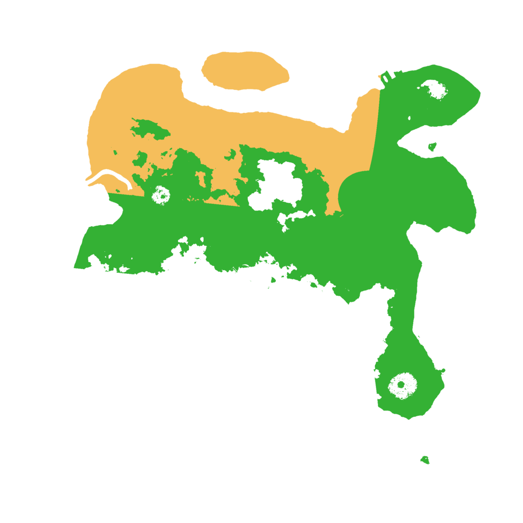 Biome Rust Map: Procedural Map, Size: 3000, Seed: 2131262727