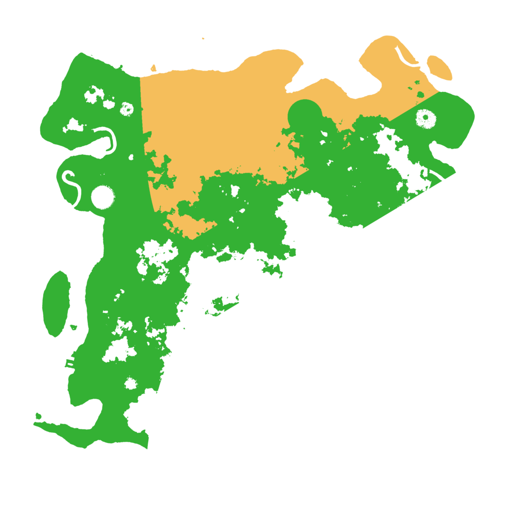 Biome Rust Map: Procedural Map, Size: 3950, Seed: 1980567725