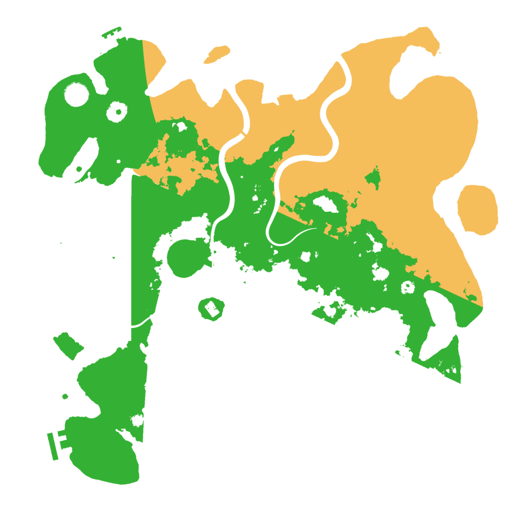 Biome Rust Map: Procedural Map, Size: 3850, Seed: 676758278