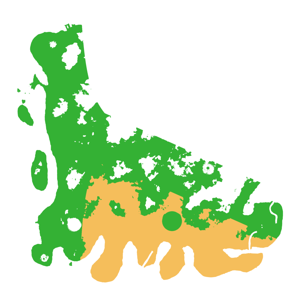 Biome Rust Map: Procedural Map, Size: 4000, Seed: 694638