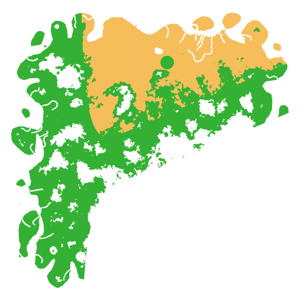 Biome Rust Map: Procedural Map, Size: 6000, Seed: 428900