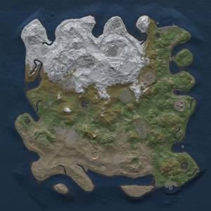 Thumbnail Rust Map: Procedural Map, Size: 4000, Seed: 50002, 19 Monuments