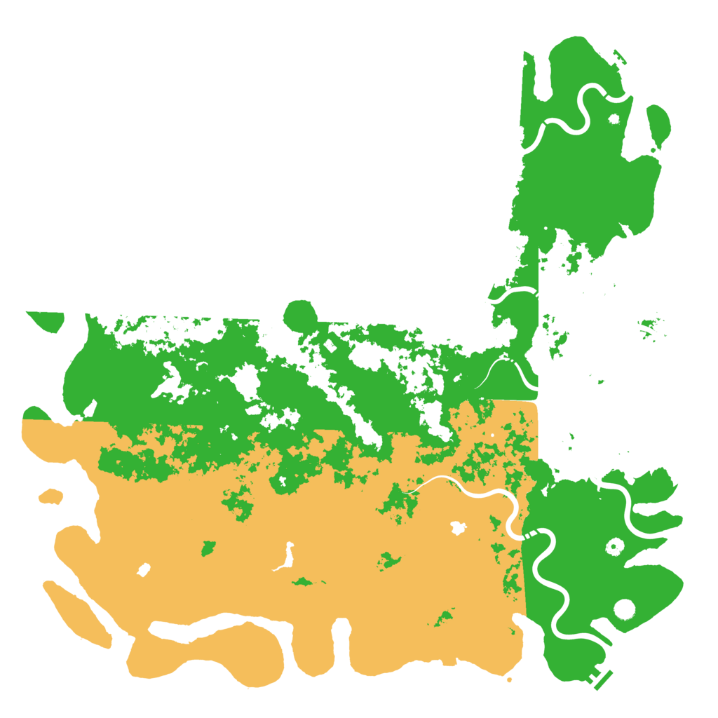 Biome Rust Map: Procedural Map, Size: 6000, Seed: 902243
