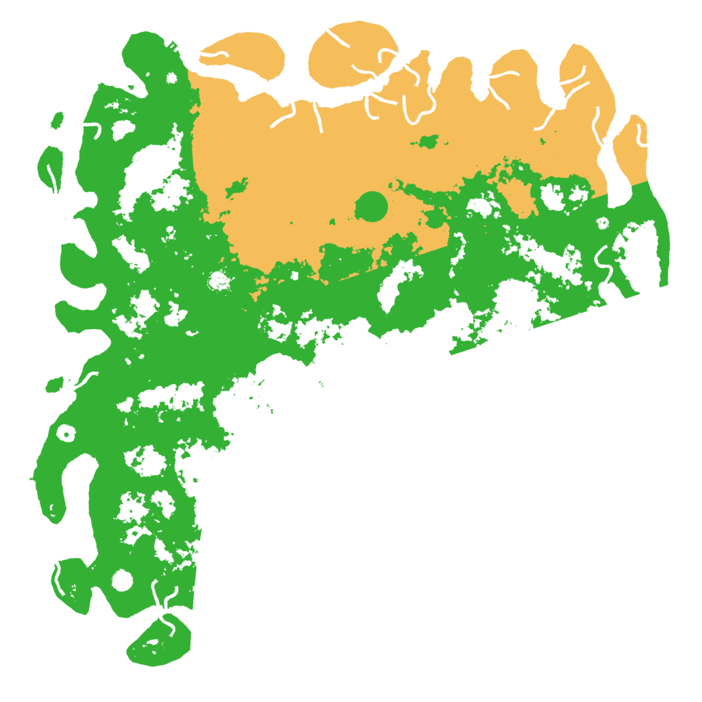 Biome Rust Map: Procedural Map, Size: 6000, Seed: 451432