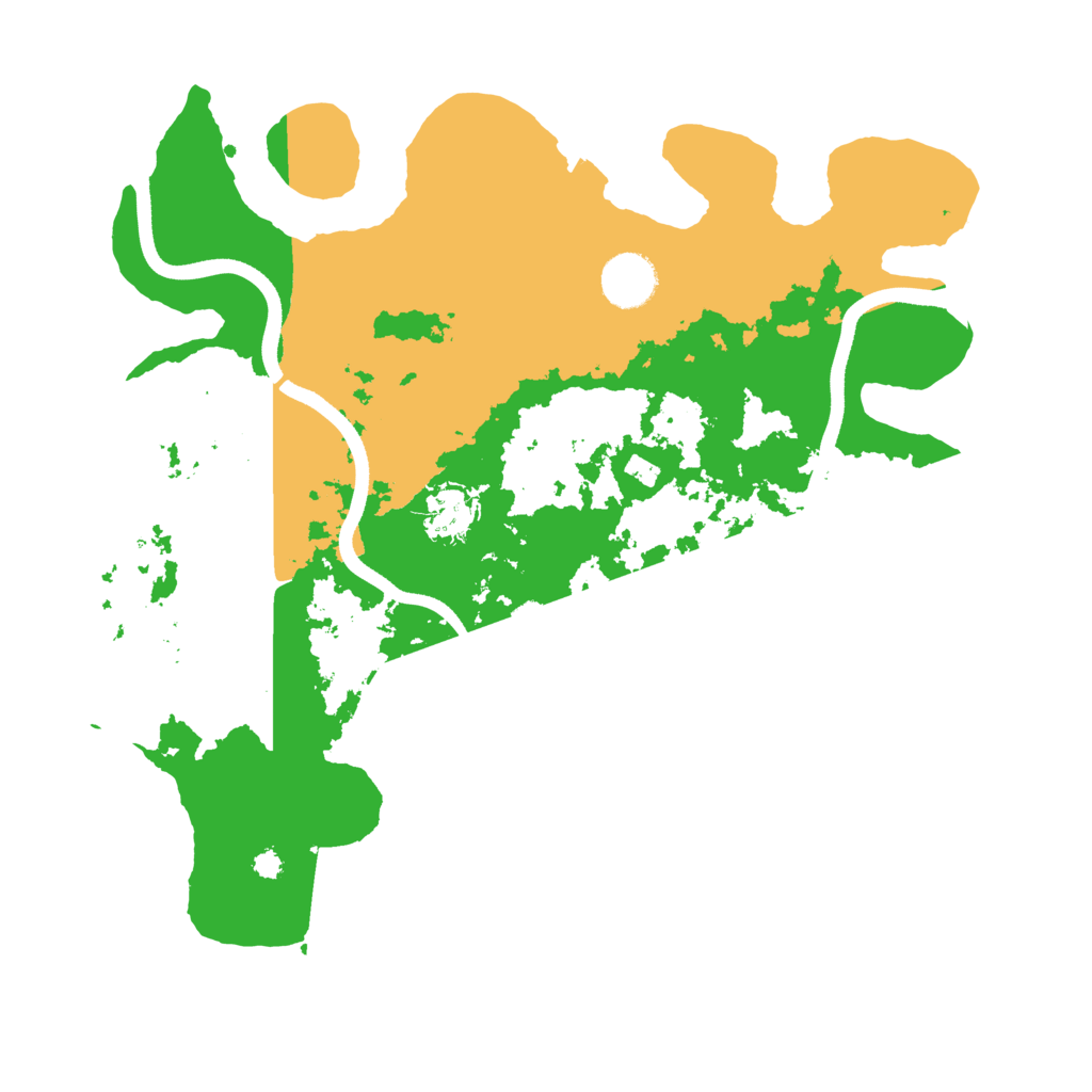 Biome Rust Map: Procedural Map, Size: 3500, Seed: 385007790