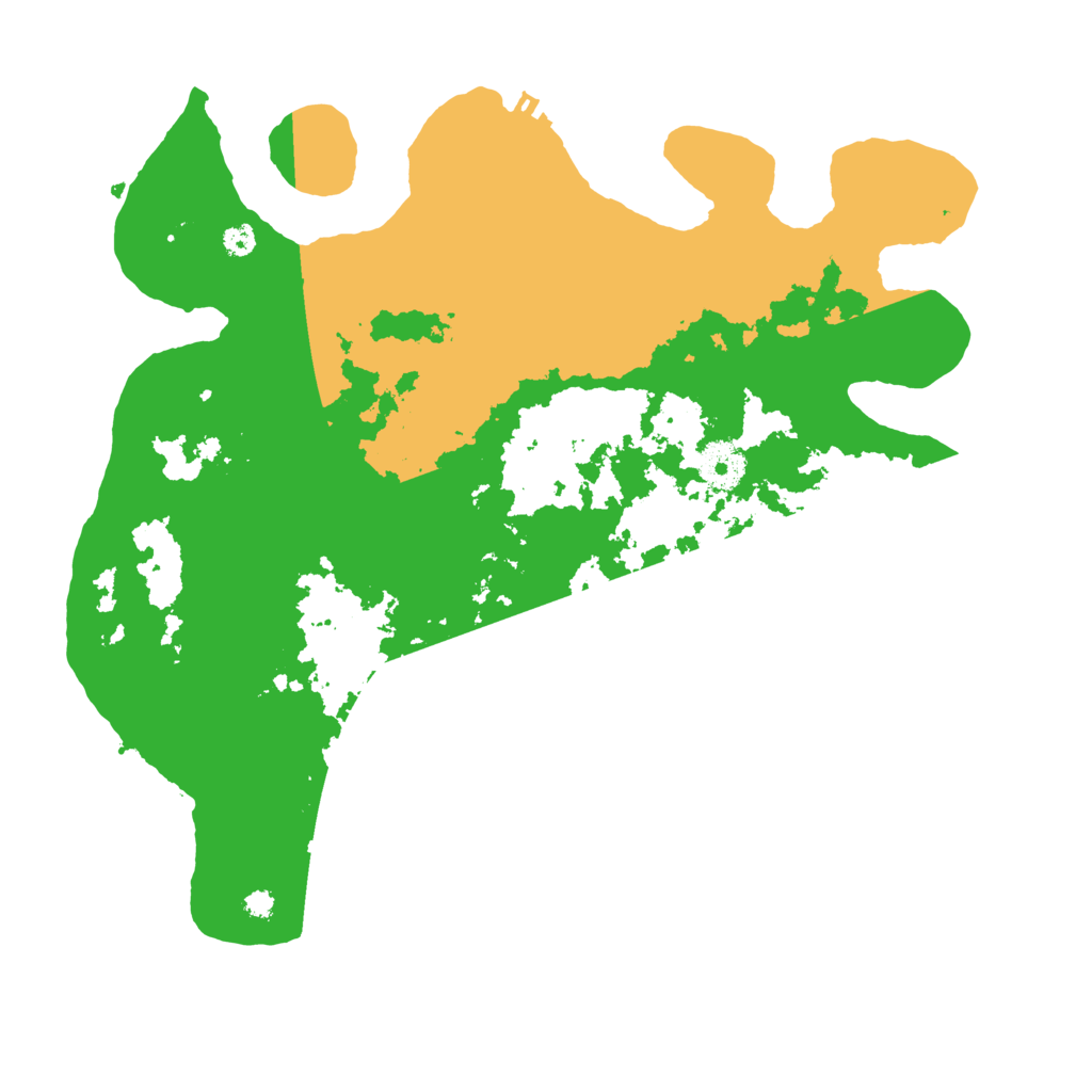 Biome Rust Map: Procedural Map, Size: 3500, Seed: 385007790